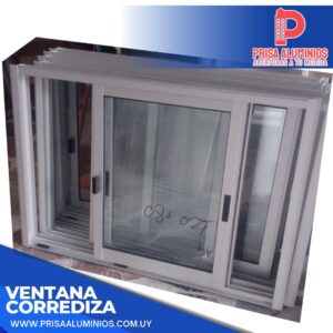 aberturas de aluminio corredizas